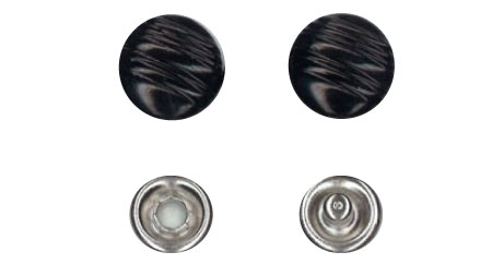 Zamak+ vernikli kol düğmeleri